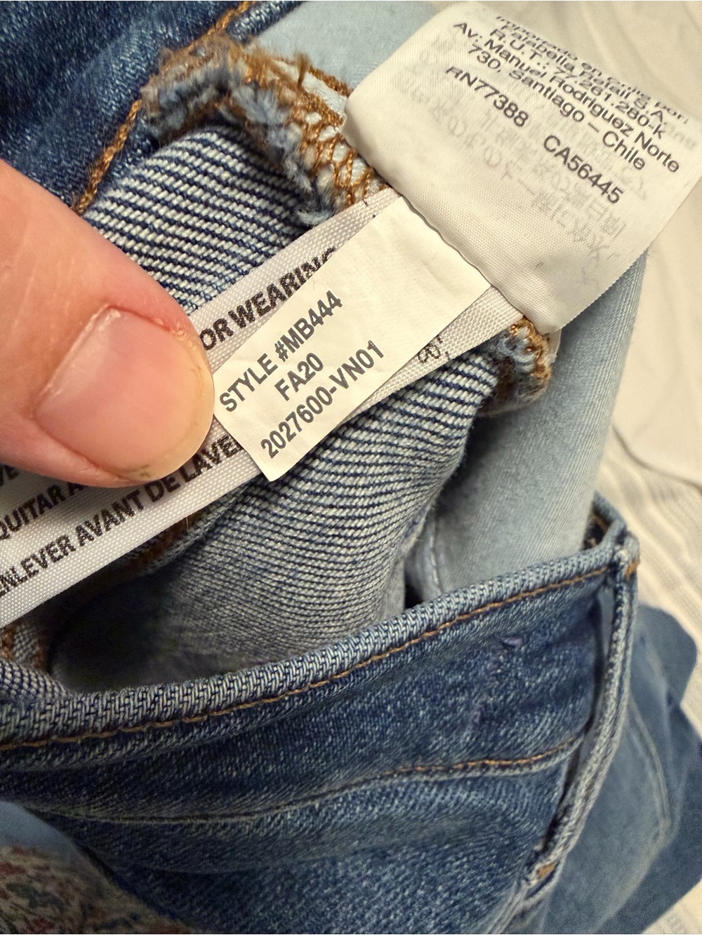Like New Madewell Slim Demi-Boot Jeans in Northaven Wash Size 28 - Picture 6 of 6